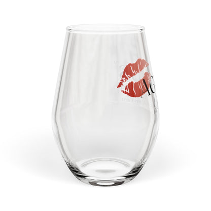 AGG Stemless Wine Glass: Sip Boldly, Live Brilliantly (Stemless Wine Glass, 11.75oz)